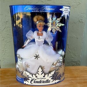 Disney Cinderella Doll in White and Silver Gown